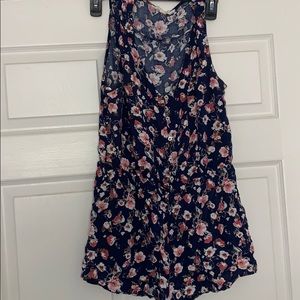 Floral Romper *worn lightly*